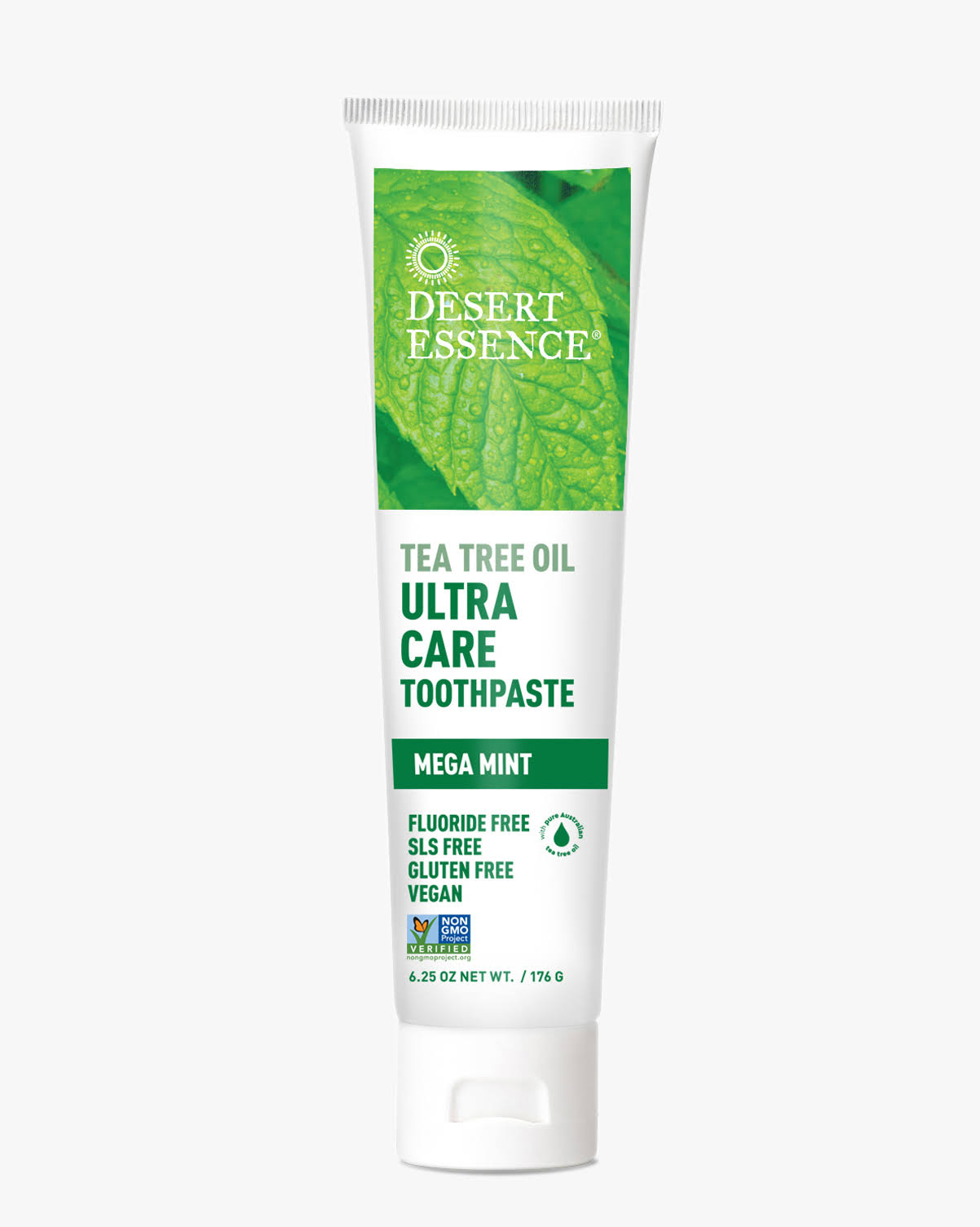 Desert Essence Toothpaste - Tea Tree Oil, Mega Mint