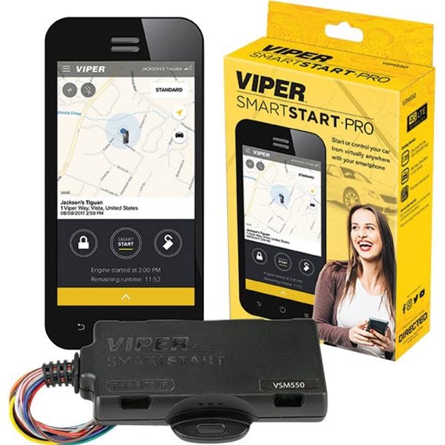 Viper - Smartstart Pro 2-Way 4G Smartphone Compatible Gps Module - VSM550 - 093207104015