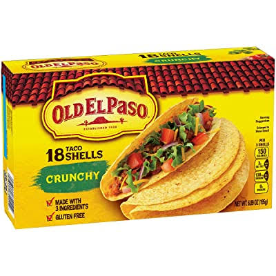 Old El Paso Crunchy Taco Shells - 18 count