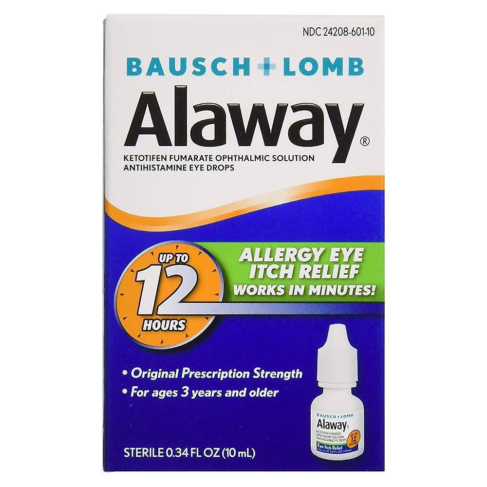 Alaway 12 Hours Allergy Eye Itch Relief - 0.34oz