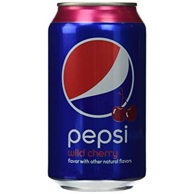 Pepsi Cola Pack - Wild Cherry, 12 Cans, 355ml