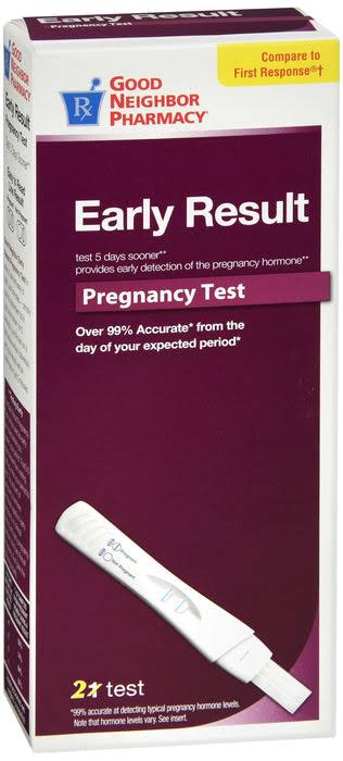 GNP Early Result Pregnancy Test 2 Counts