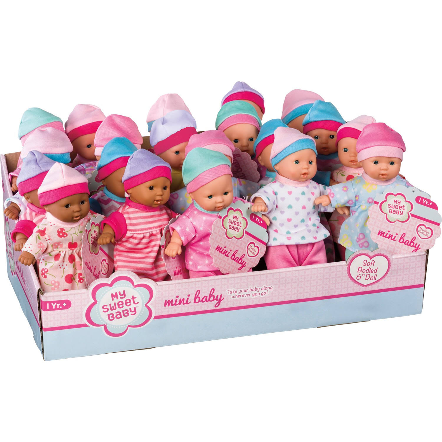 Toysmith Mini Baby (Sold Individually - Outfits and Skin Color Vary)