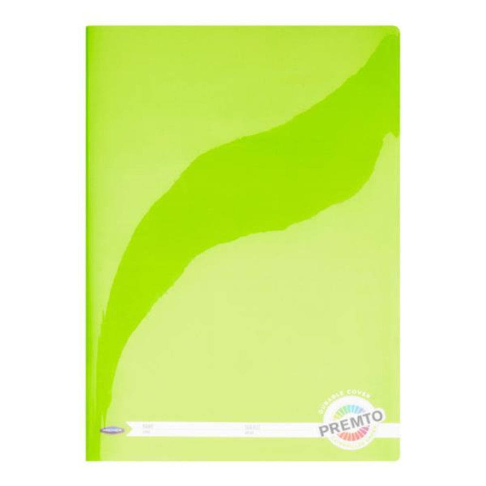 Premto A4 Durable Cover 120 page Manuscript Book - Caterpillar Green