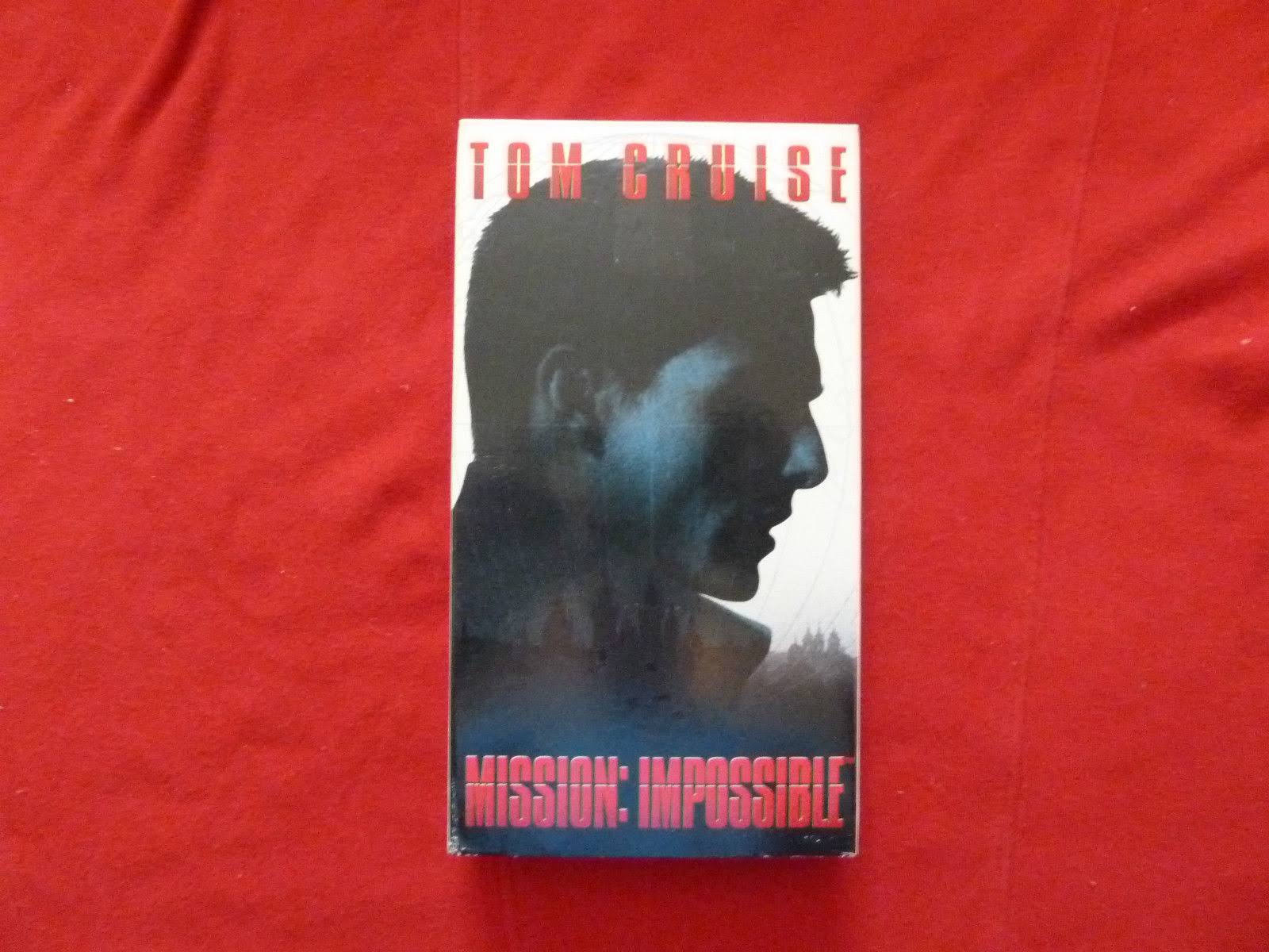 Mission Impossible VHS Tom Cruise