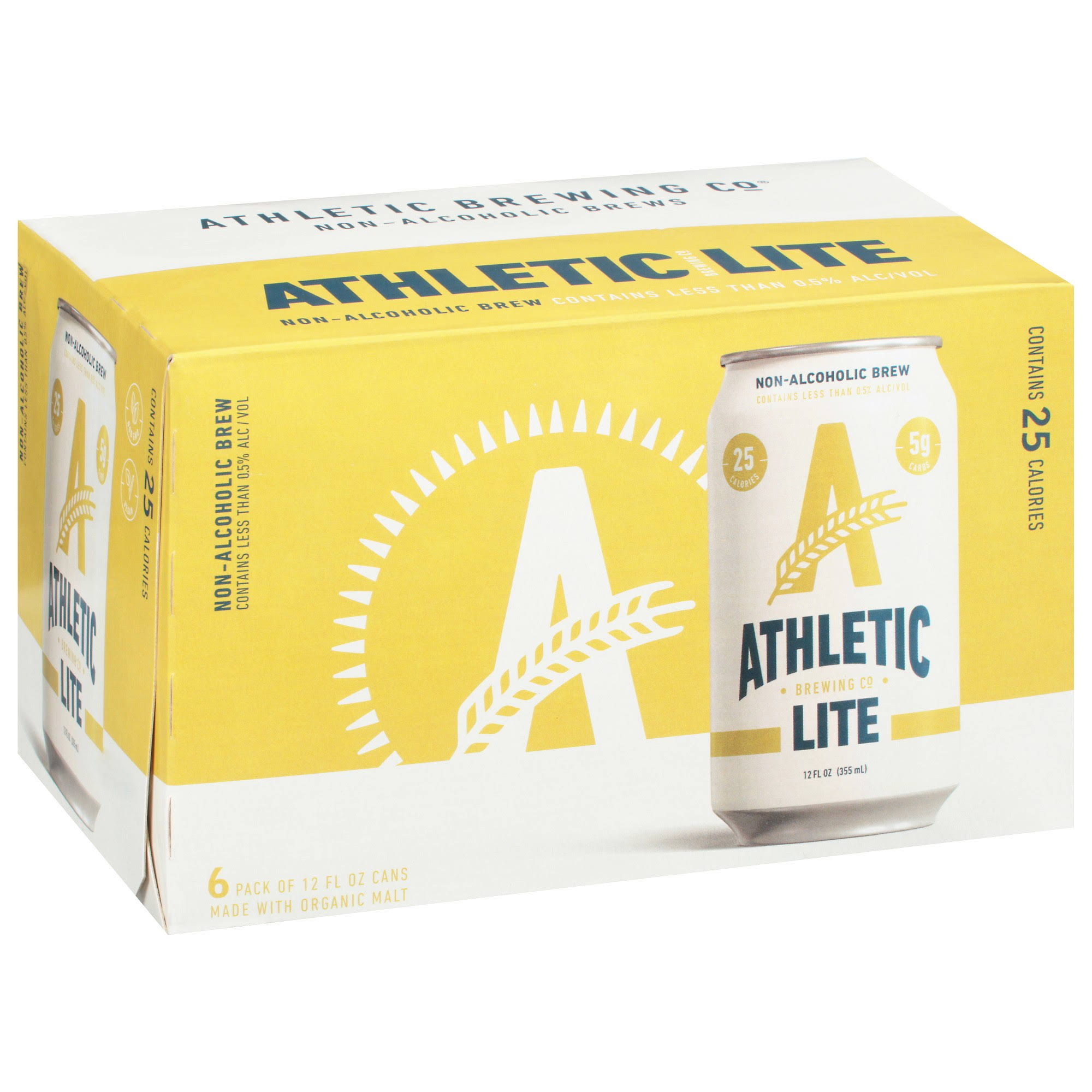 Athletic Brewing - Lite @ The Sobr Market 6 Pack