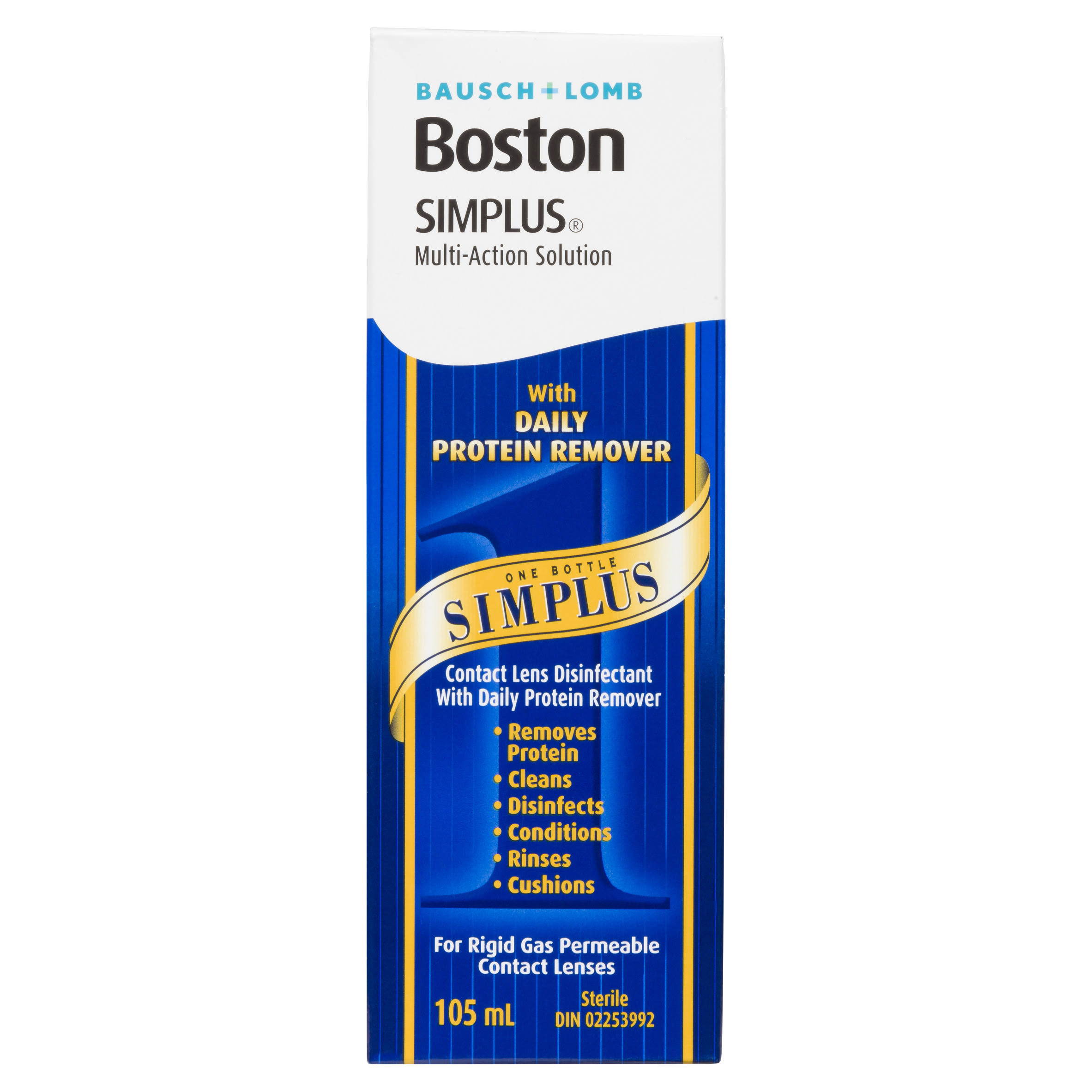 Bausch & Lomb Boston Simplus Multi-action Solution - 105ml