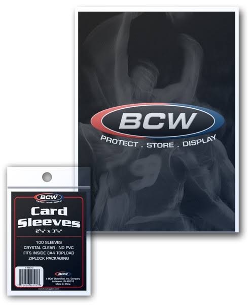 BCW Card Sleeves - 100 Pack