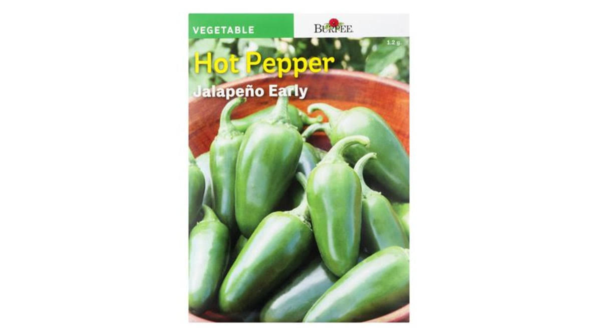 Burpee Hot Pepper Jalapeno Early Seed