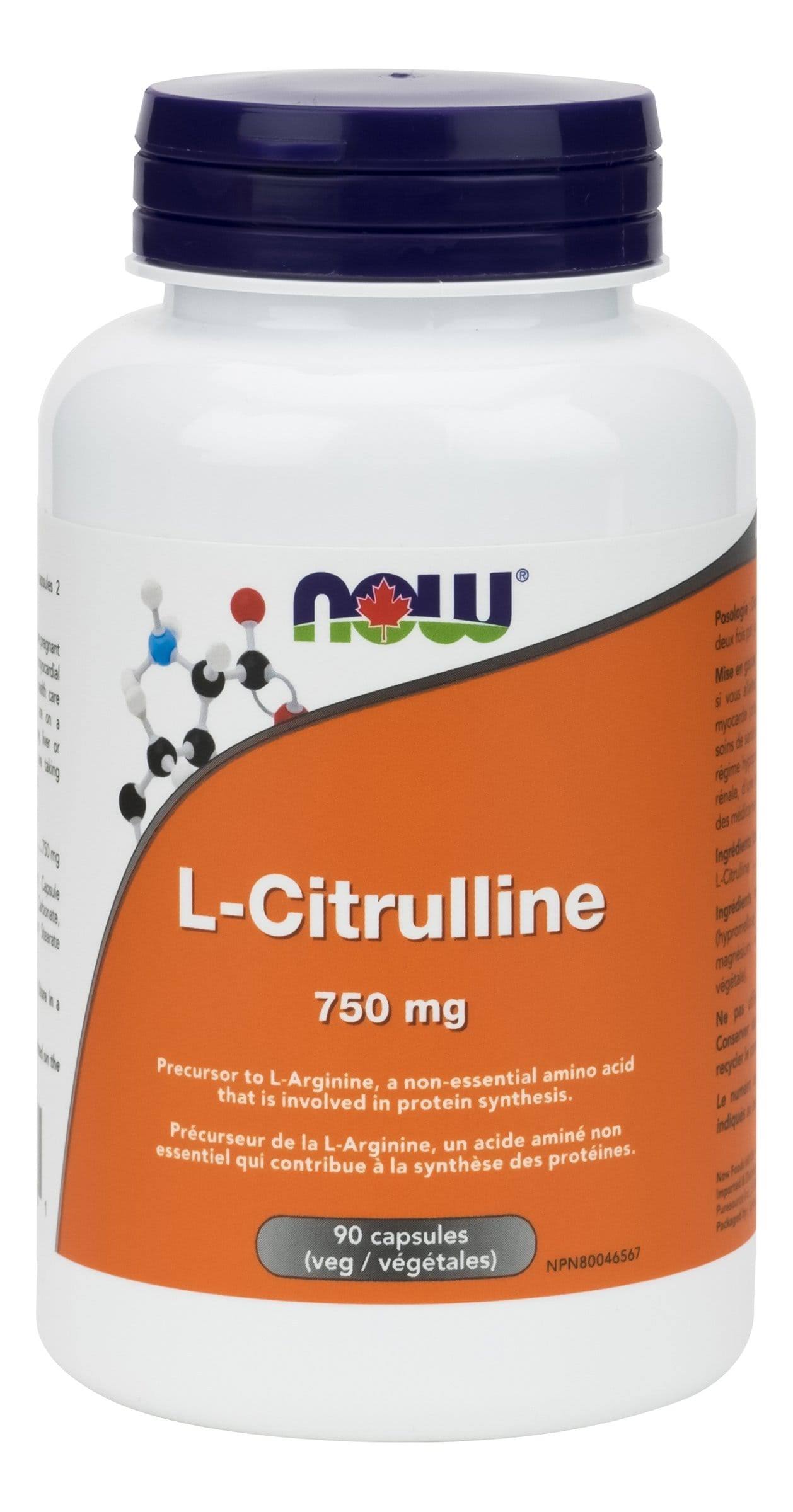 Now L-Citrulline - 750mg