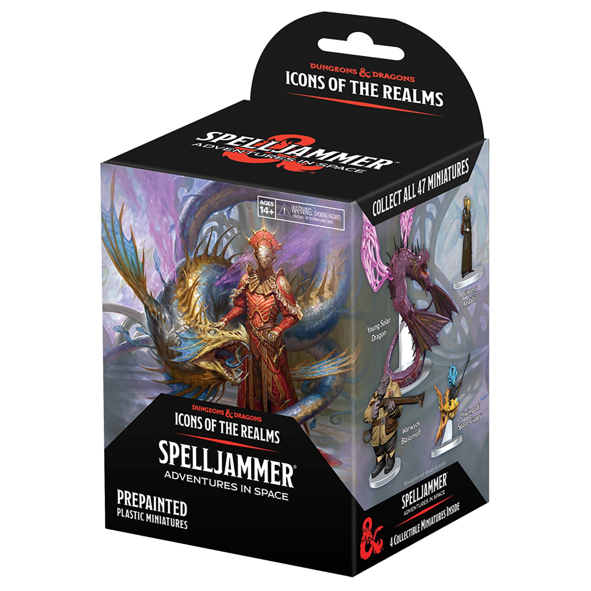Spelljammer Adventures in Space Booster: D&D Icons of the Realms Miniatures