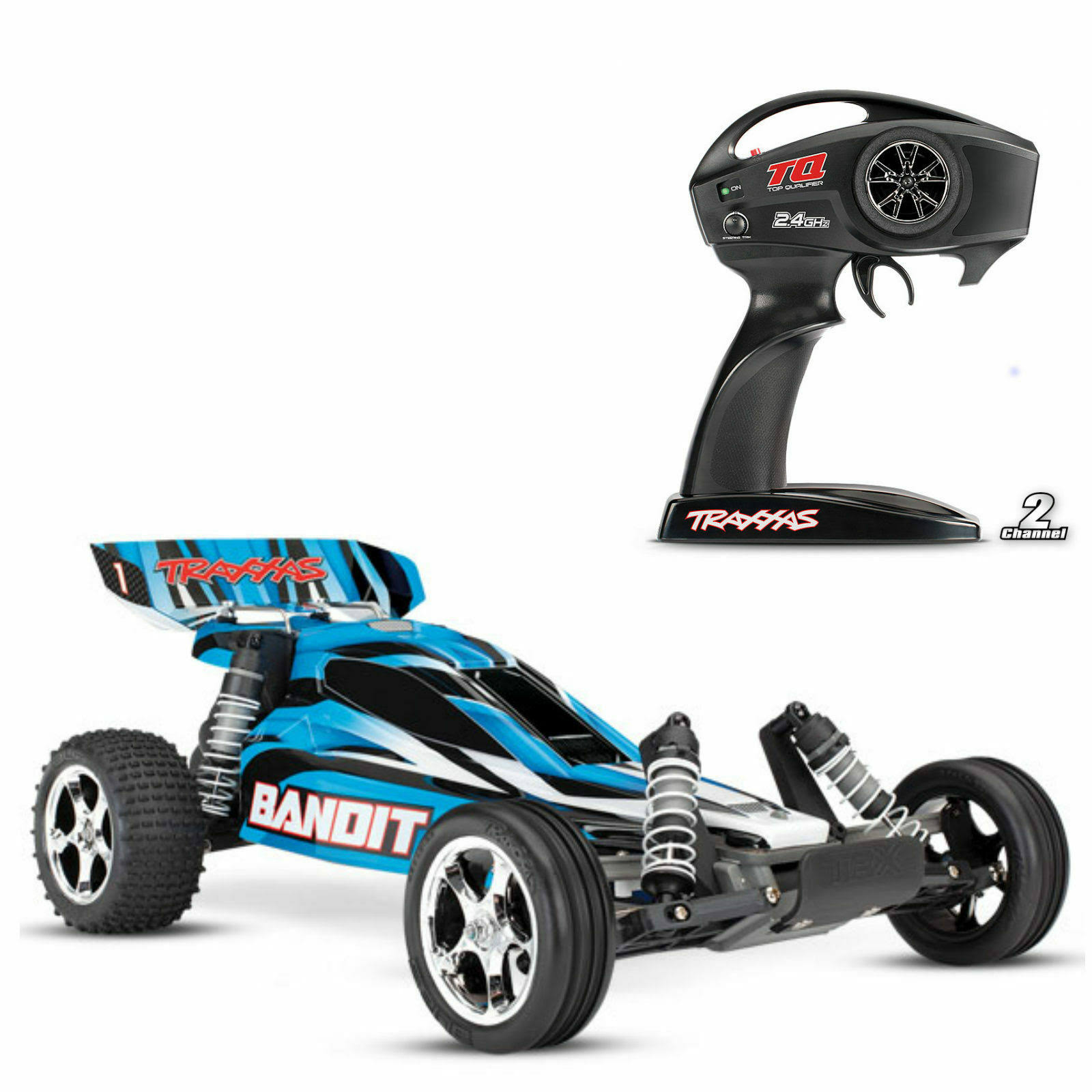 Traxxas Bandit TRX24054-4-BLU 2WD Blue 2,4 GHZ without Battery Without Charger