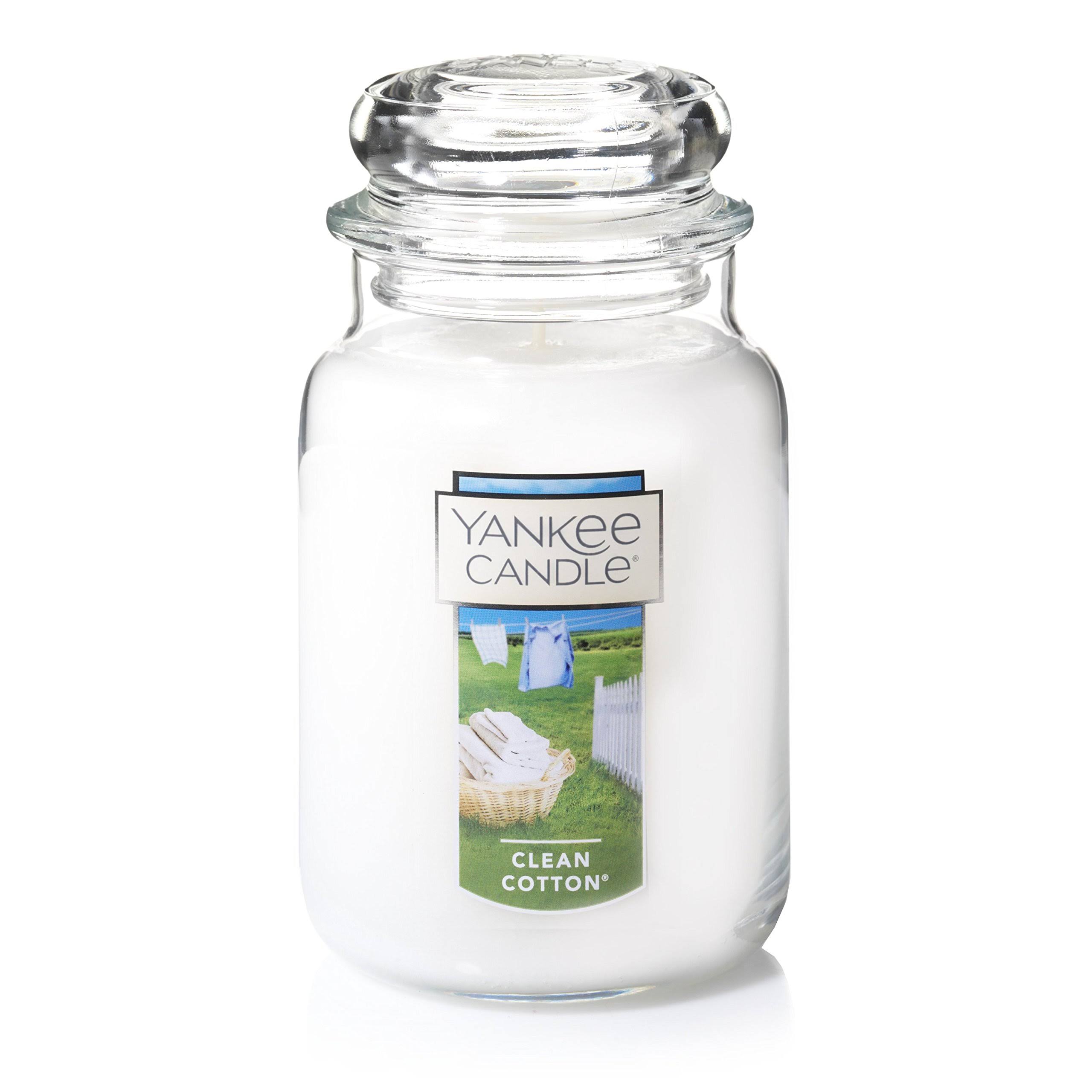 Yankee Candle Jar - Clean Cotton, Large