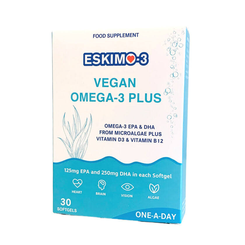 Eskimo-3 Vegan Omega-3 Plus 30s