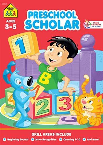 Preschool Scholar Workbook - School Zone Publishing Company