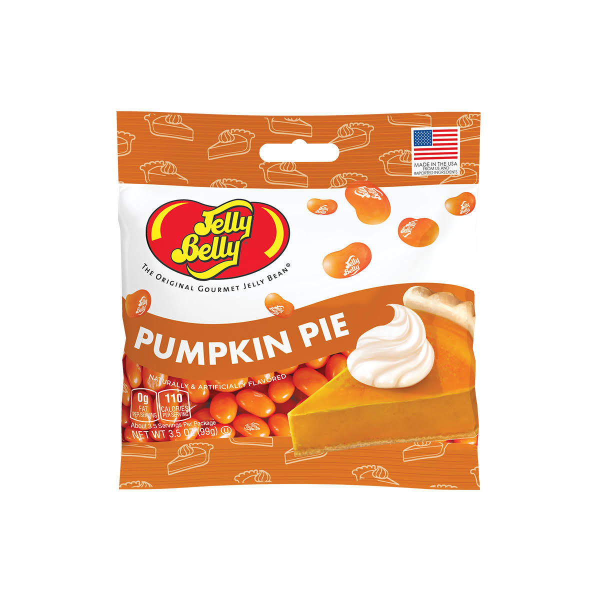 Jelly Belly Jelly Beans, Pumpkin Pie - 3.5 oz