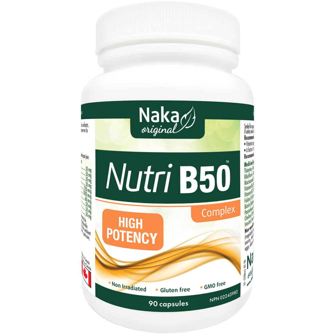 Naka Herbs Nutri B50 Complex (High Potency)