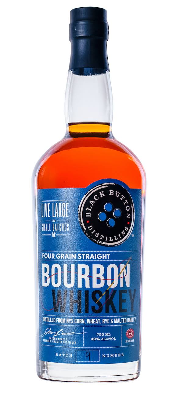 Black Button Four Grain Straight Bourbon Whiskey - 750 ml