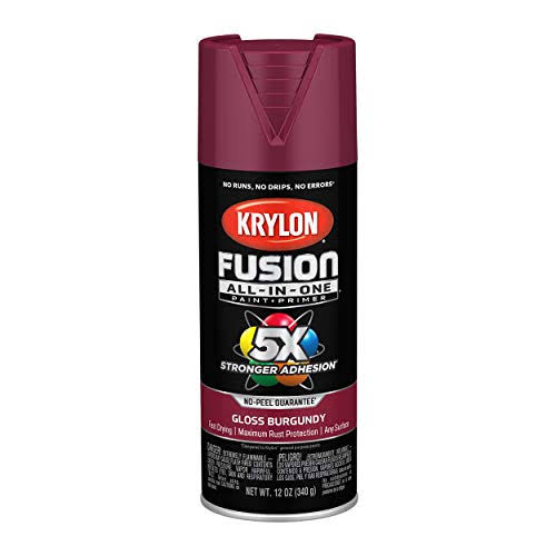 Krylon K02704007 Fusion All in One Spray Paint for Indoor Outdoor Use