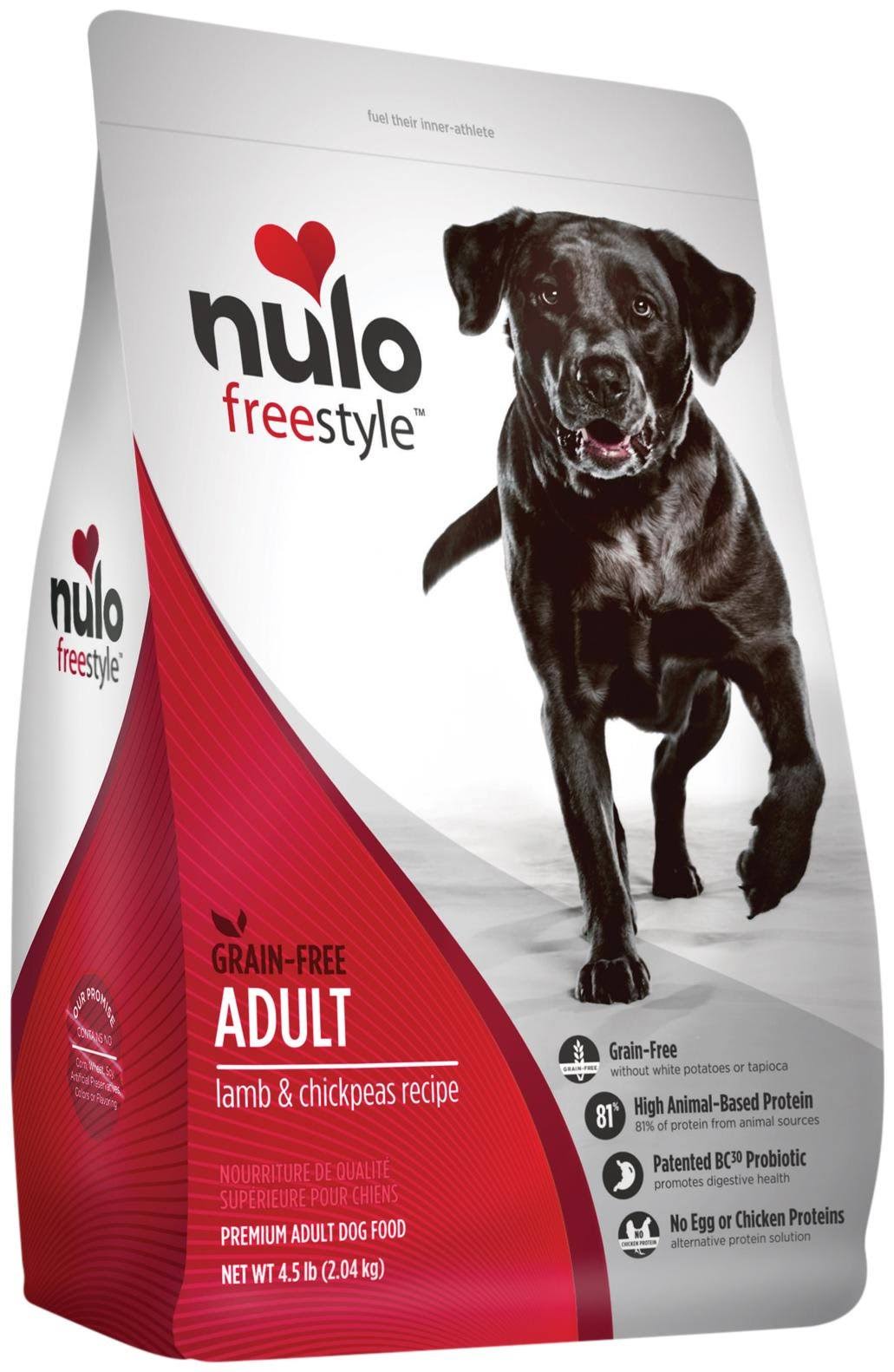 Nulo FreeStyle Grain Free Adult Dry Dog Food - Lamb & Chickpeas