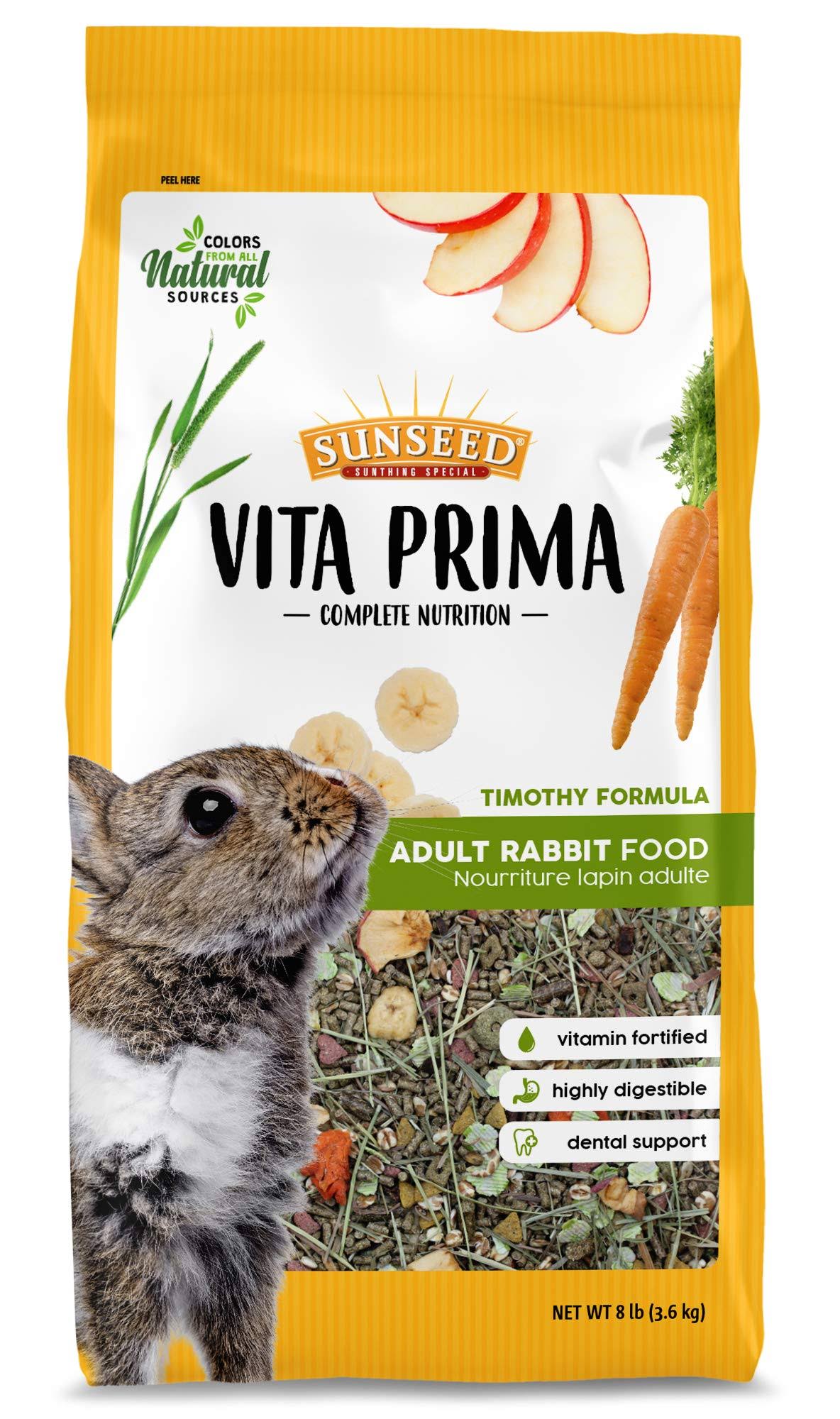 Sunseed Vita Prima Adult Rabbit Food, 8lb