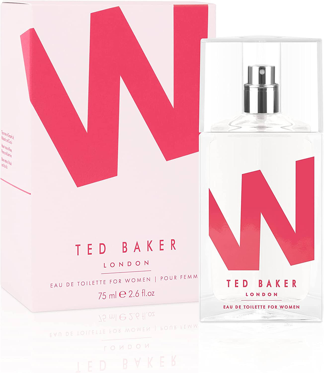 Ted Baker W for Women EDT Spray 2.5 oz (New Packaging) by Ted Baker
