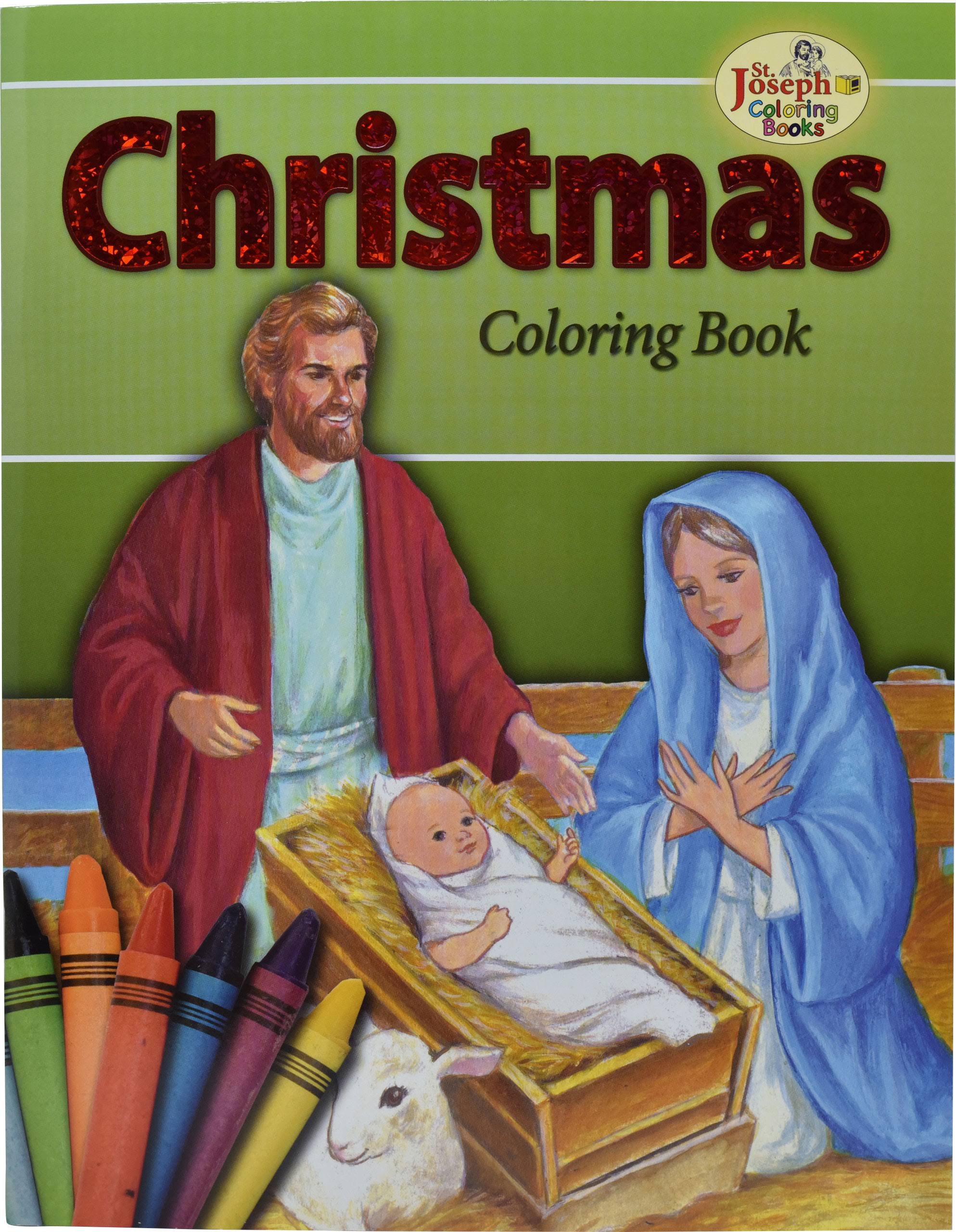 Coloring Book About Christmas - Catholic Book Publishing Corp