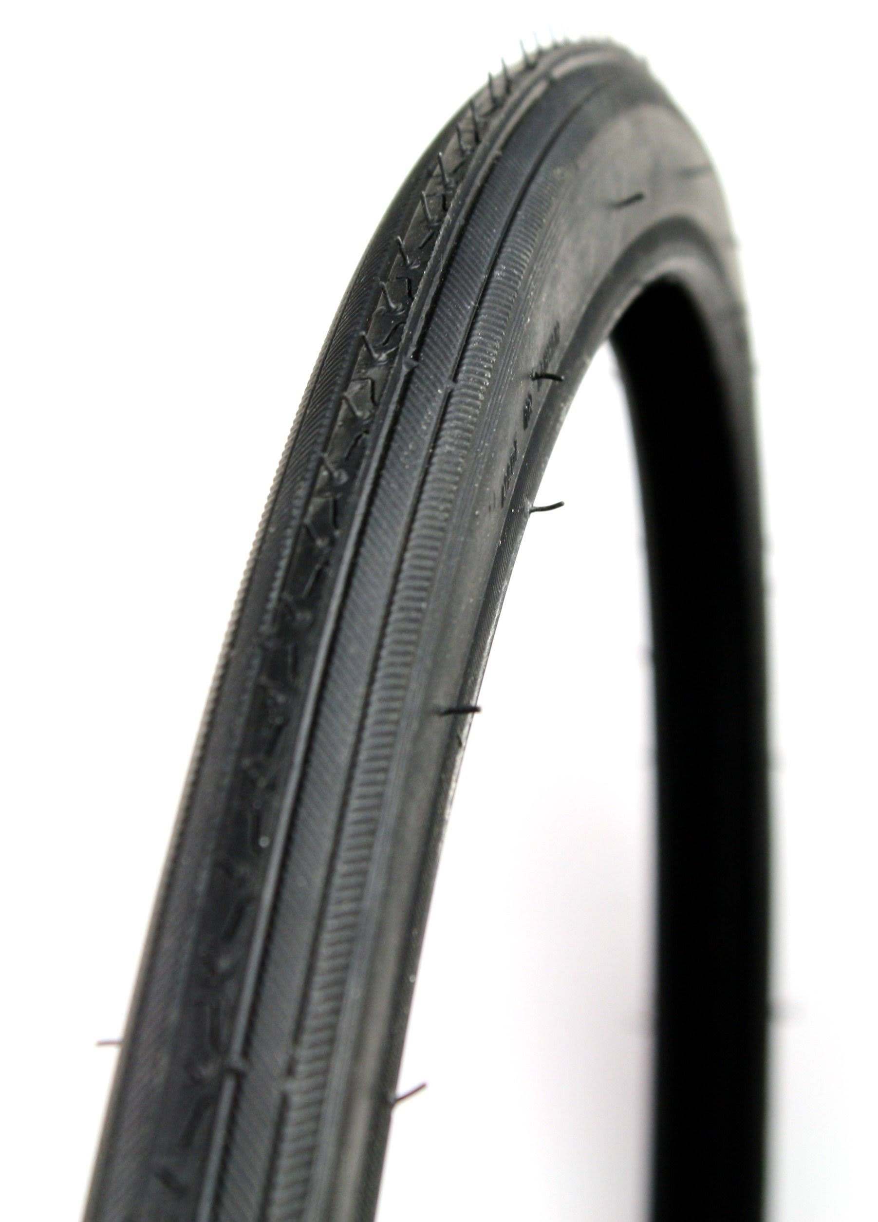Kenda K35 Wire Bead Road Bicycle Tire, Black Wall, 27-inch x 1-1/4-Inch