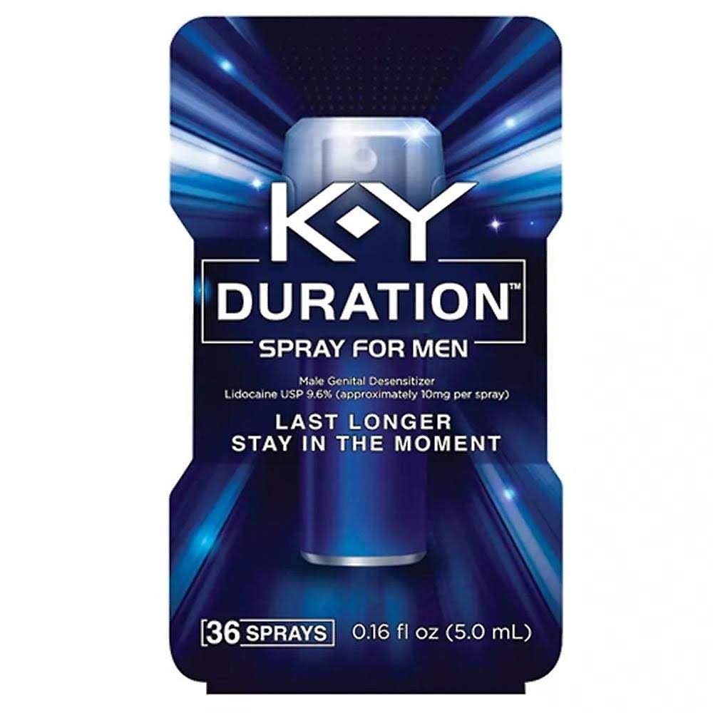 K-Y Duration Spray for Men Male Genital Desensitizer - 0.16oz