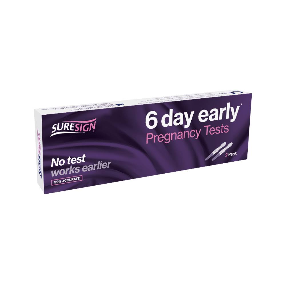 SURESIGN 6 Day Early Twin Pregnancy Test