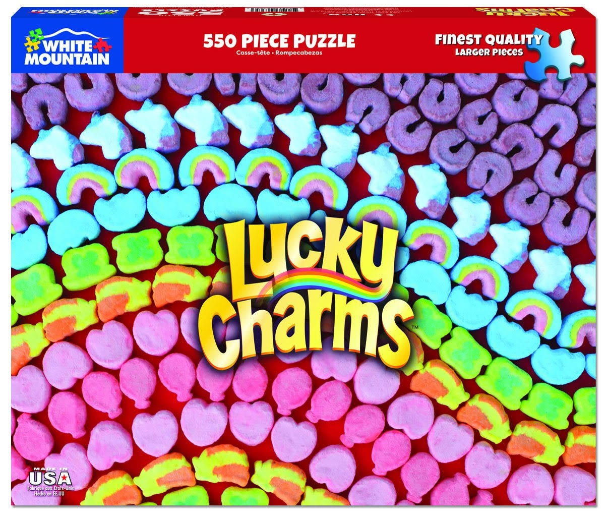 White Mountain : Lucky Charms - 550 Piece Jigsaw Puzzle