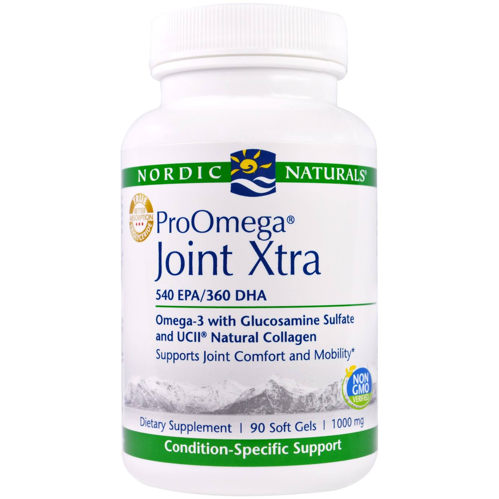 Nordic Naturals Pro Omega Joint Xtra Soft Gels - 1000mg, 90ct