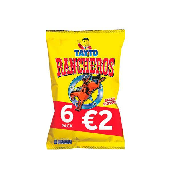 Tayto Rancheros Snack - Bacon Flavor, 20g