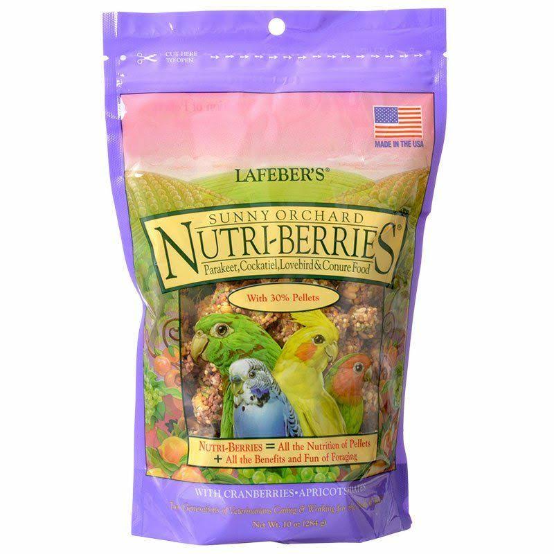 Lafeber’s Gourmet Sunny Orchard Nutri-Berries for Cockatiels