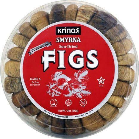 Krinos Smyrna Sun Dried Figs - 12 Ounces - SuperFresh Supermarket - 13th Avenue - Delivered by Mercato