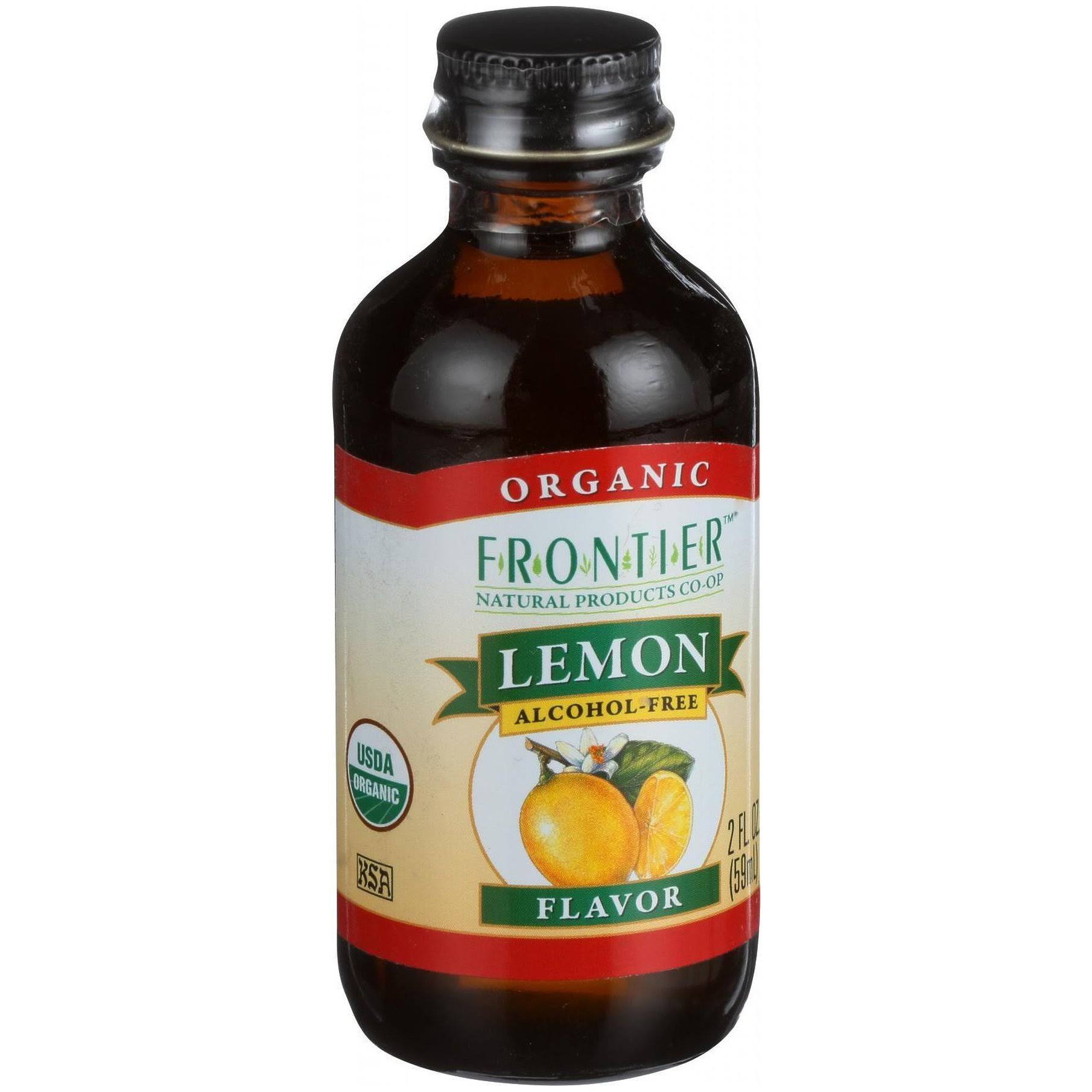 Frontier Organic Herbs - Lemon Flavor, 2 fl oz