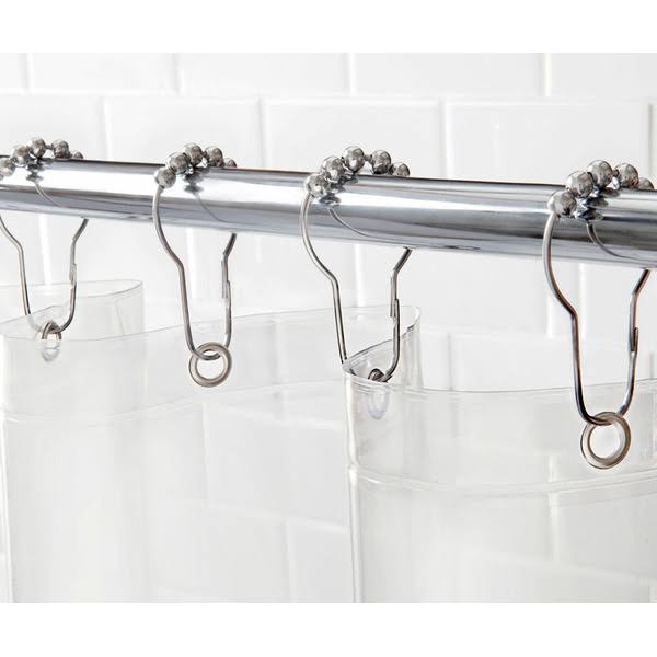 Kenney Medium Weight Peva Shower Liner - Clear, 70" x 72"