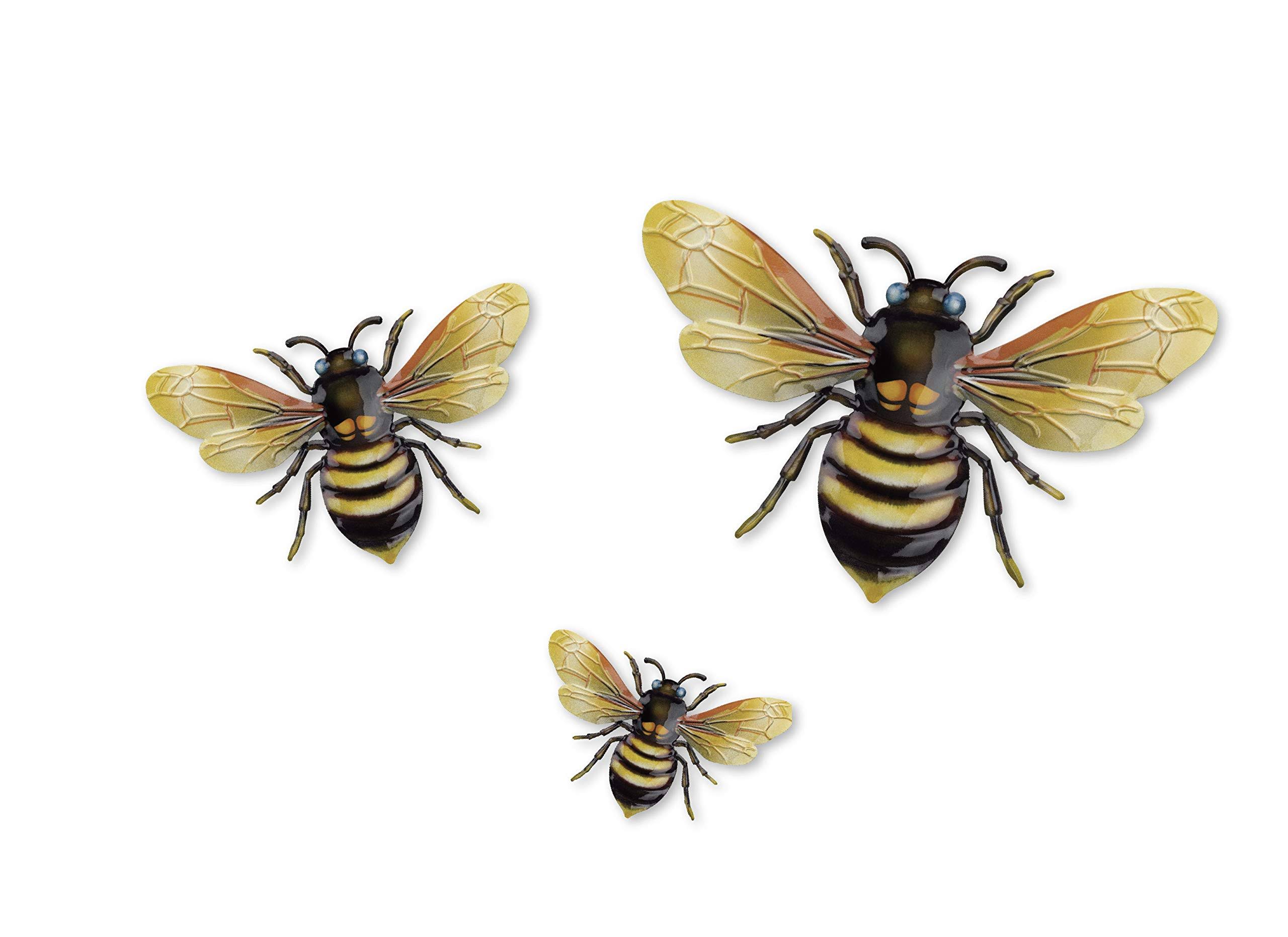 Regal Art & Gift Amber Luster Bee Wall Art - Set of Three One-Size