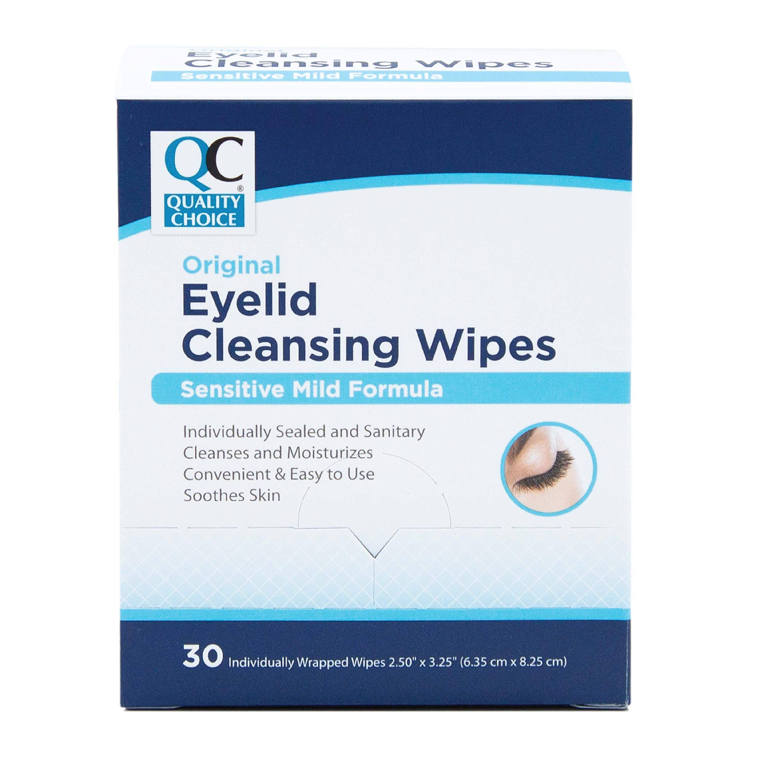 Quality Choice Eyelid Cleansing Pads 30 Ct