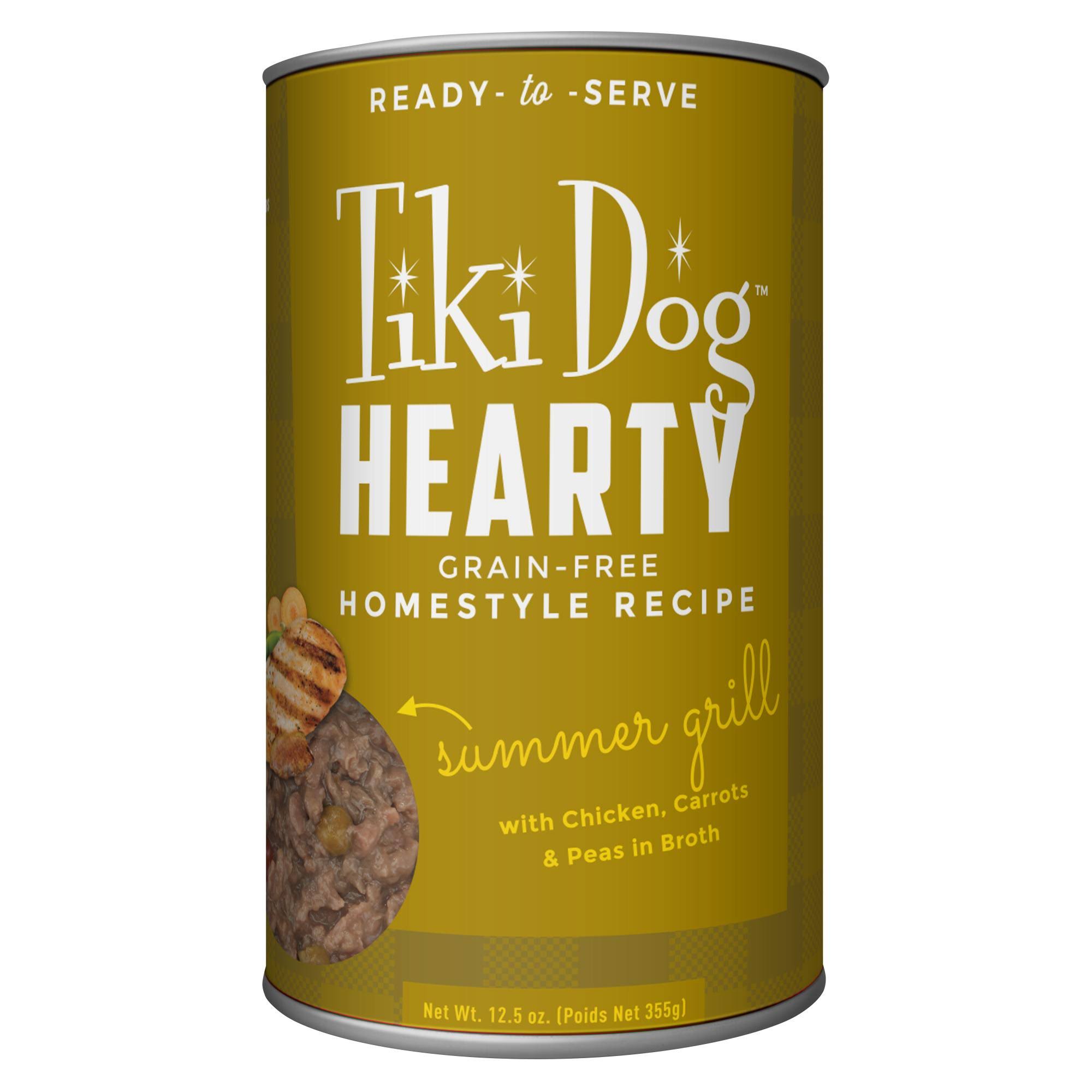 Tiki Pet Hearty Homestyle Recipe Canned Dog Food 12.5oz Exclusive at Hearty Chicken 12.5oz