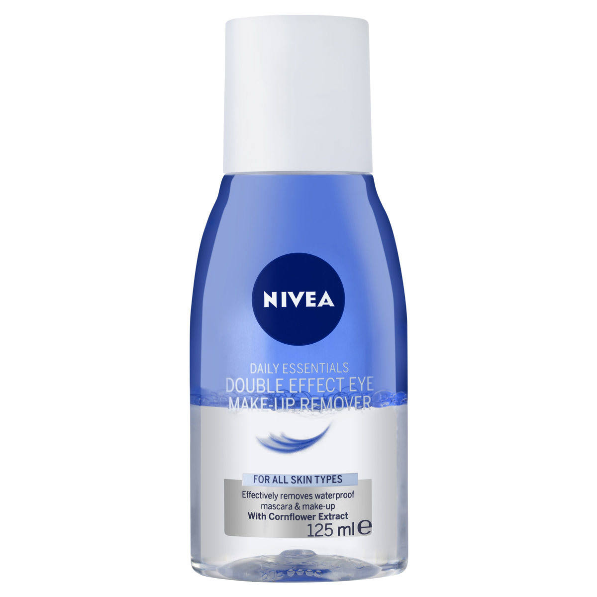 Nivea Daily Essentials Double Effect Eye Make Up Remover - 125ml