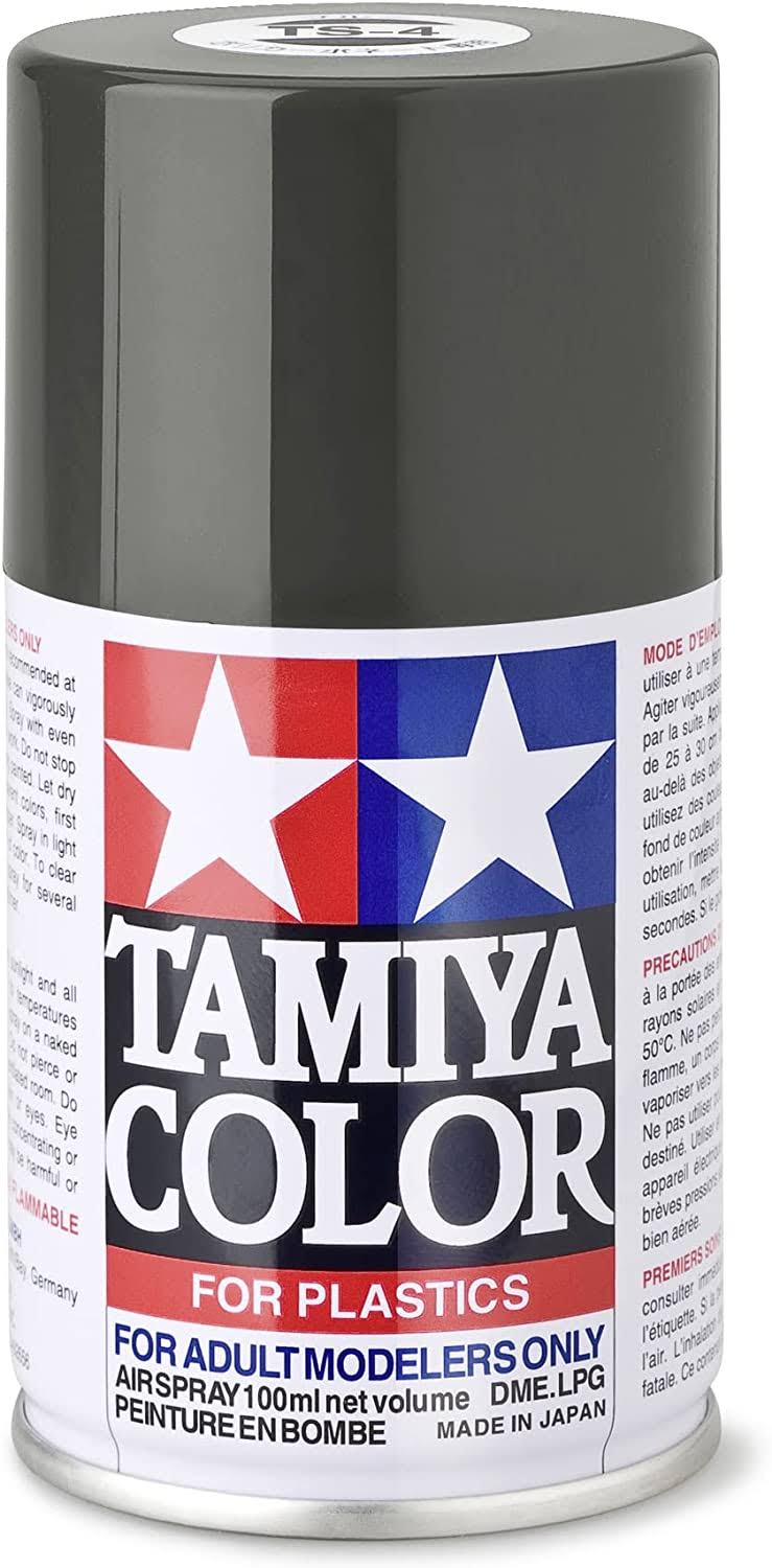 Tamiya TS-4 Spray Lacquer Paint - German Grey
