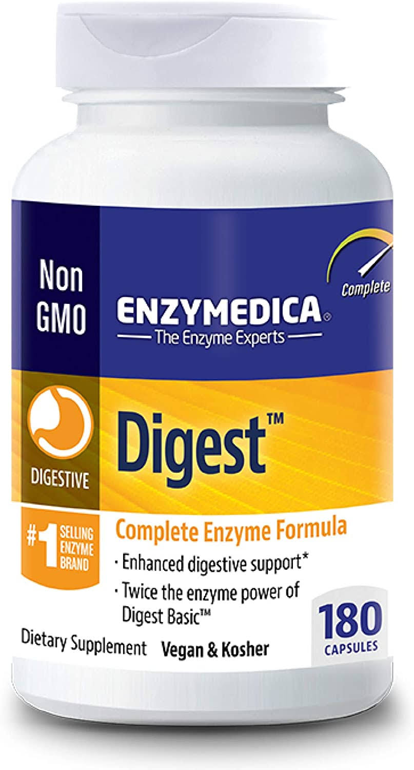 Enzymedica Digest Complete Enzyme Formula - 180 Capsules