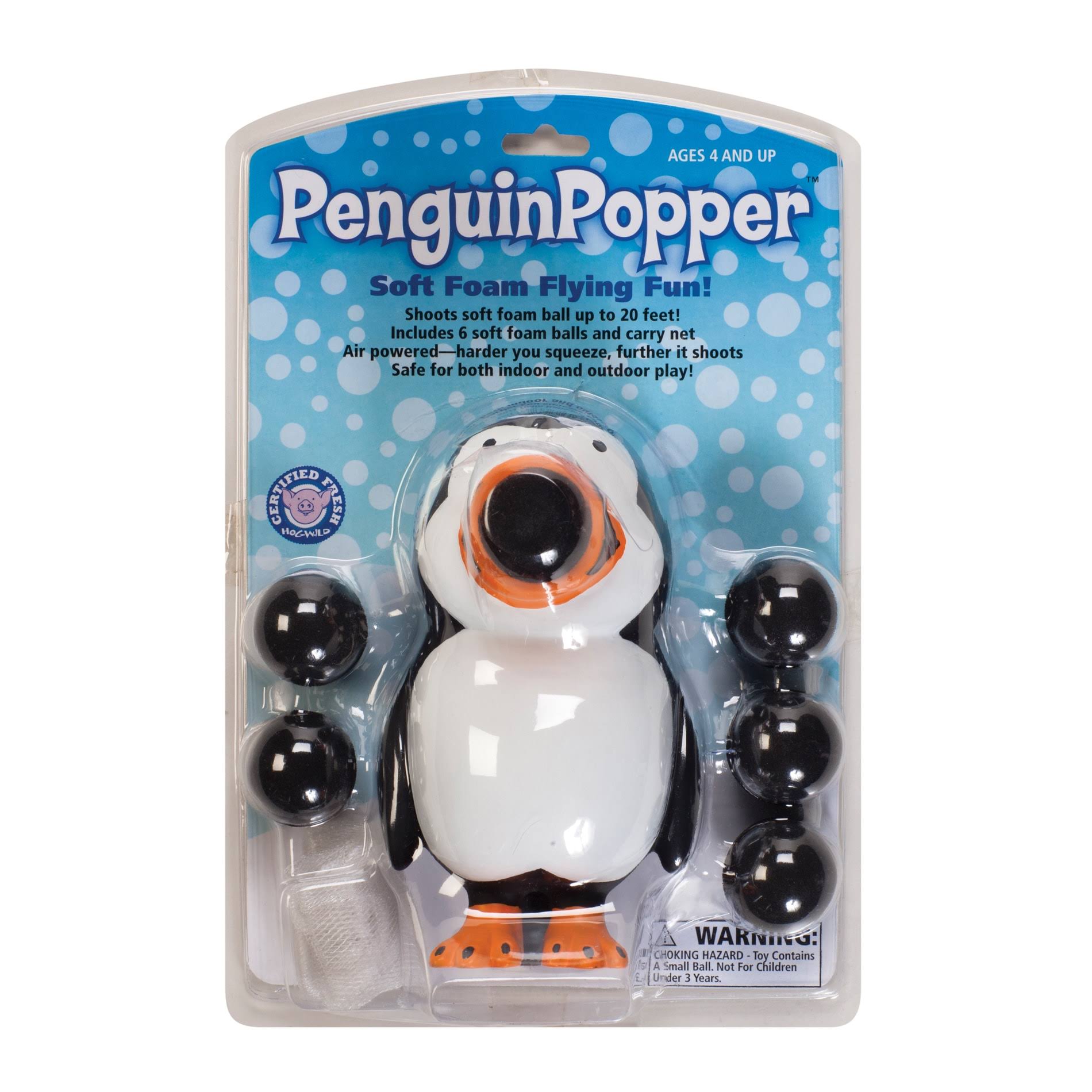 Hog Wild Toys Penguin Popper
