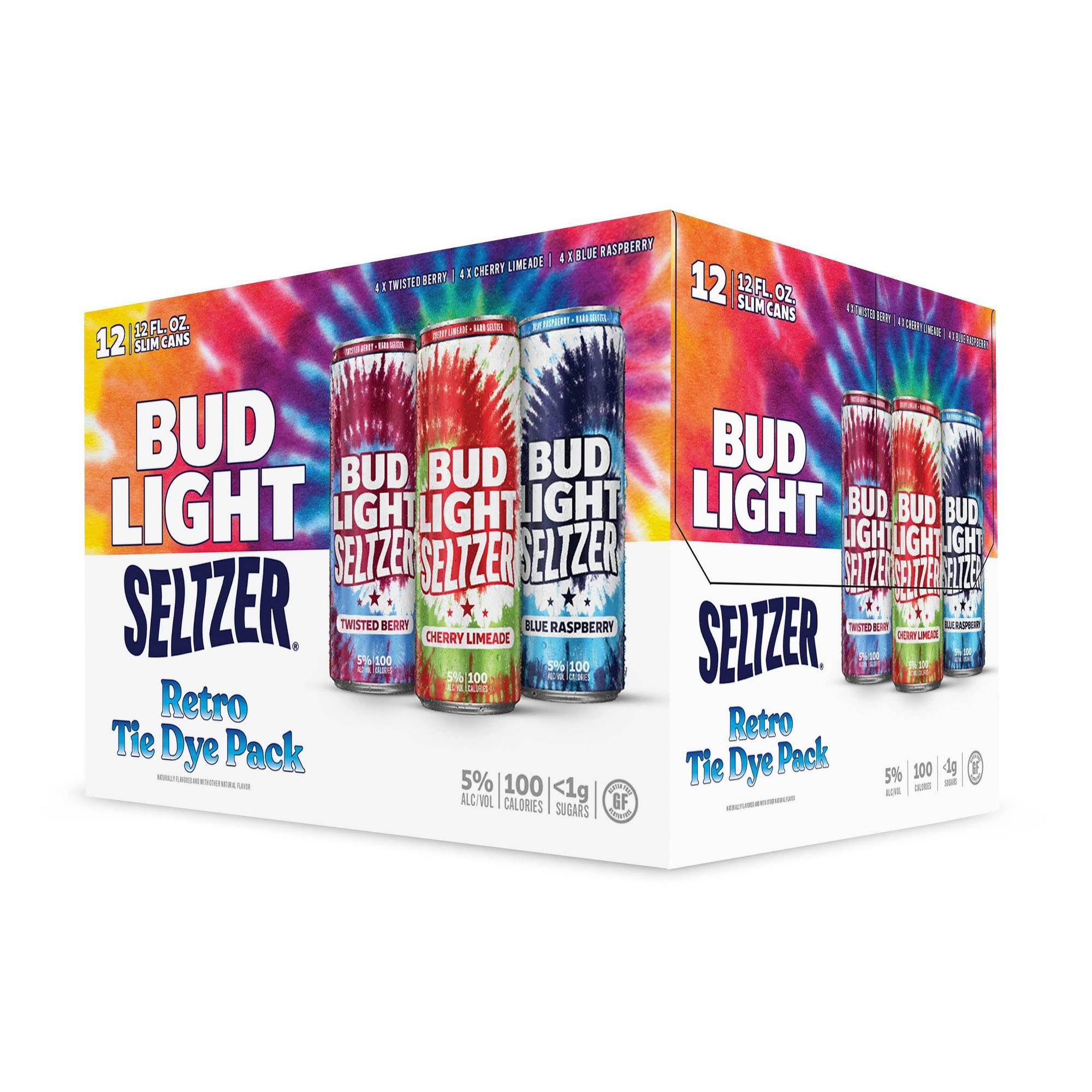 Bud Light Seltzer Lemonade, Variety Pack, 12 Pack - 12 pack, 12 fl oz slim cans