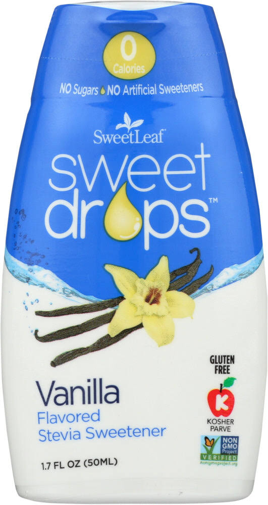 SweetLeaf Sweet Drops Liquid Stevia Sweetener - Vanilla, 1.7oz