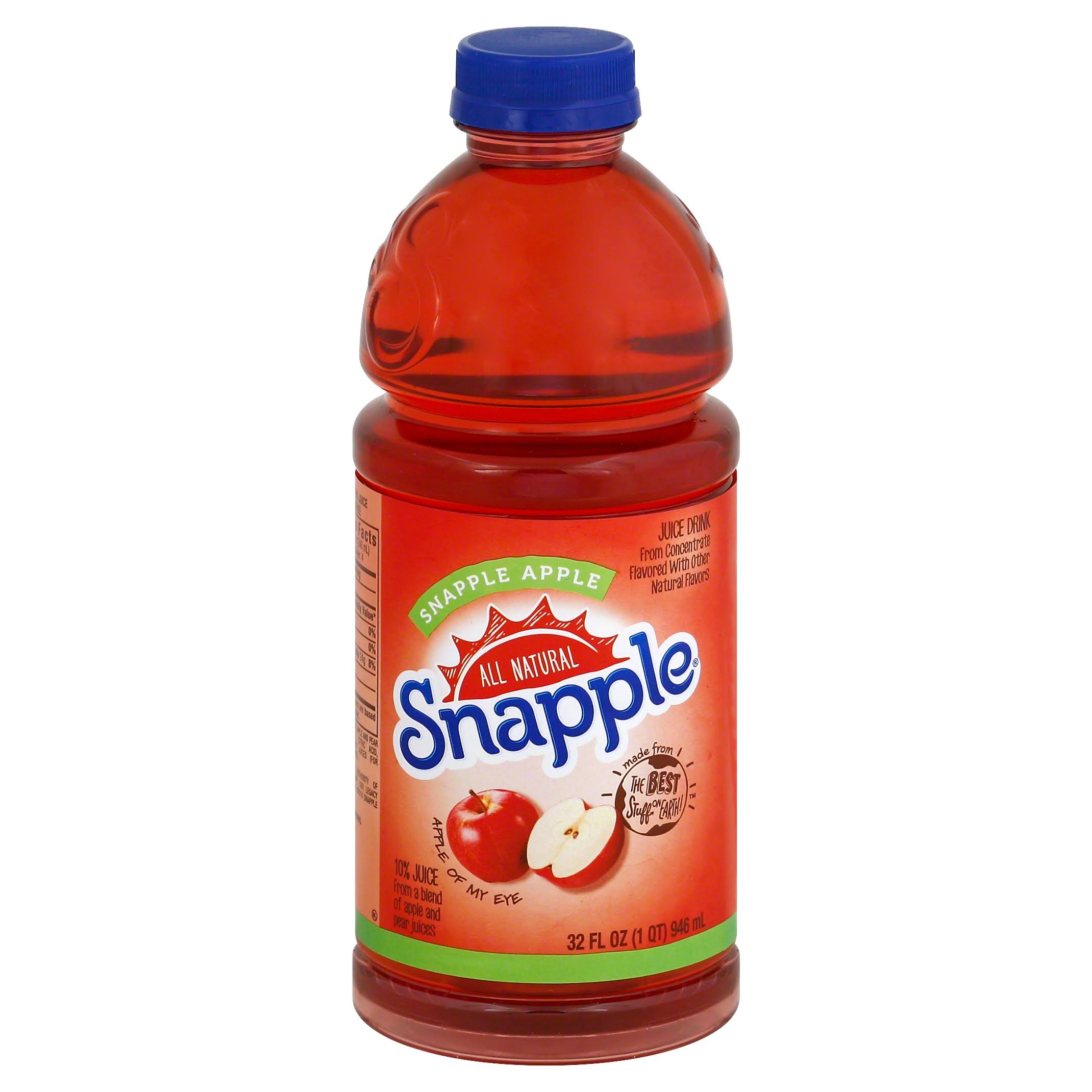 Snapple Juice Drink, Snapple Apple - 32 fl oz