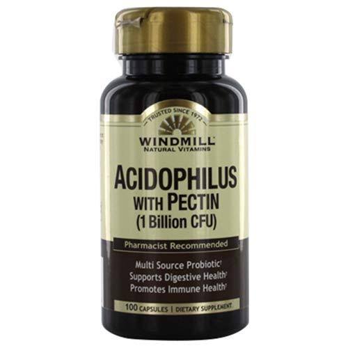 Windmill Acidophilus with Pectin Capsules, 100.0 Count