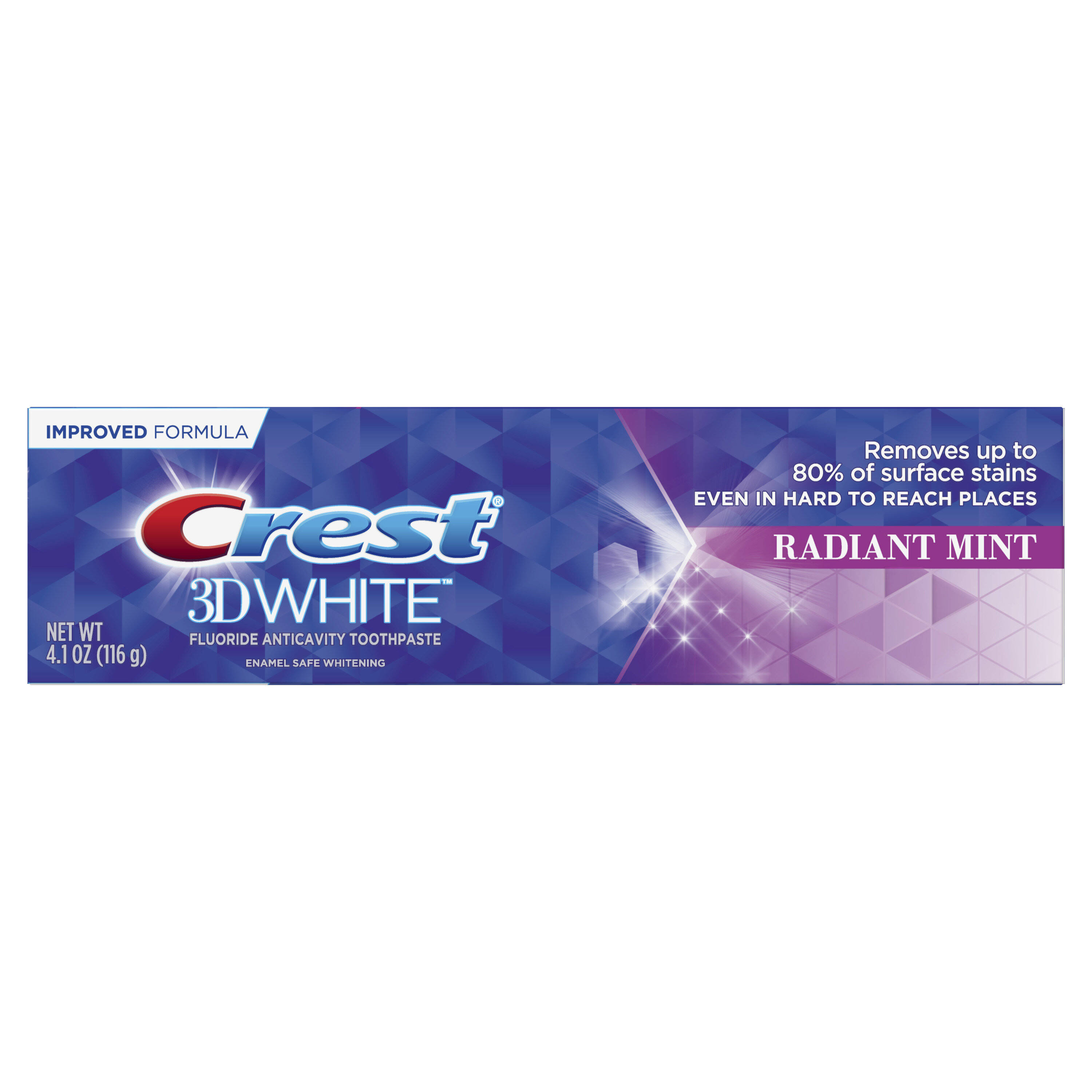 Crest 3D White Radiant Mint Toothpaste, 4.1 oz (116 g)