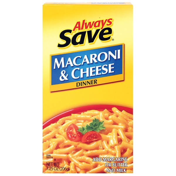Always Save Macaroni & Cheese Dinner - 7.25 oz